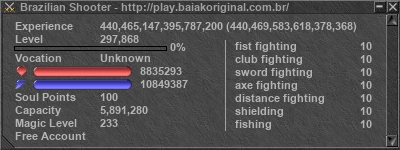 Signature for player Brazilian Shooter