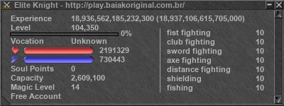 Signature for player Elite Knight