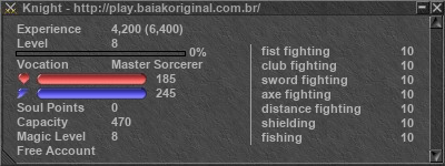 Signature for player Knight